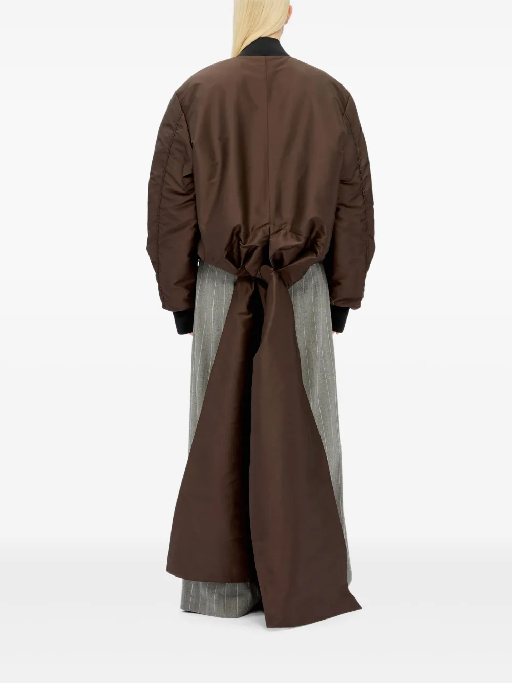 MSGM Jack met lange mouwen Bruin