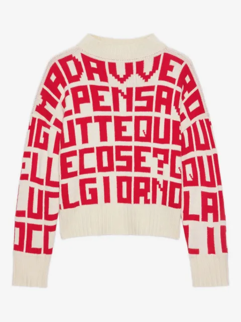 MSGM x Caterina Frongia pull à manches longues