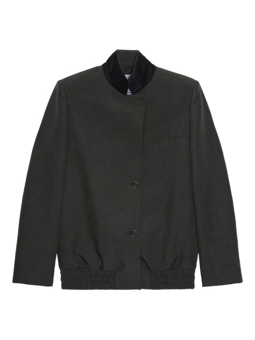 MSGM long-sleeve jacket | Grey | Image 1