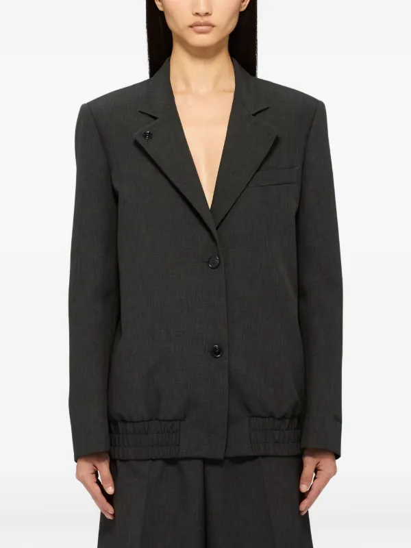 MSGM ロングスリーブ ジャケット | グレー | FARFETCH JP