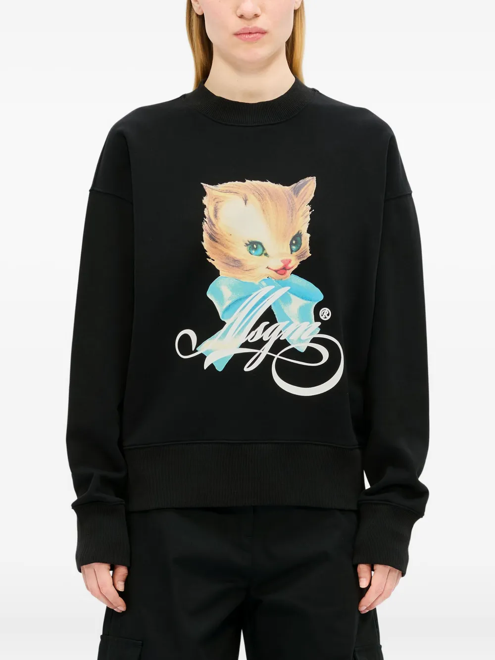 Msgm Sweaters Black In Black