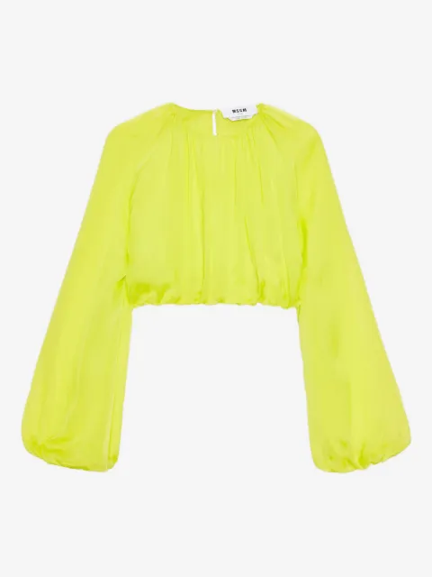 MSGM بلوزة بأكمام طويلة