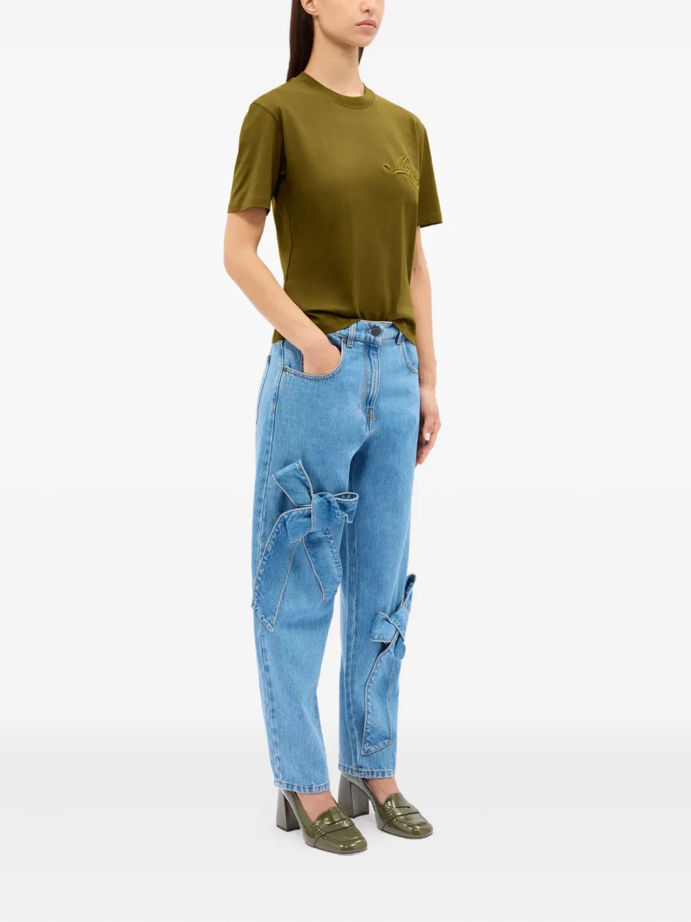 MSGM playera con logo bordado | Playeras y jerséis | Image 2