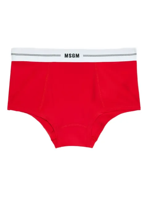 MSGM logo-detail briefs