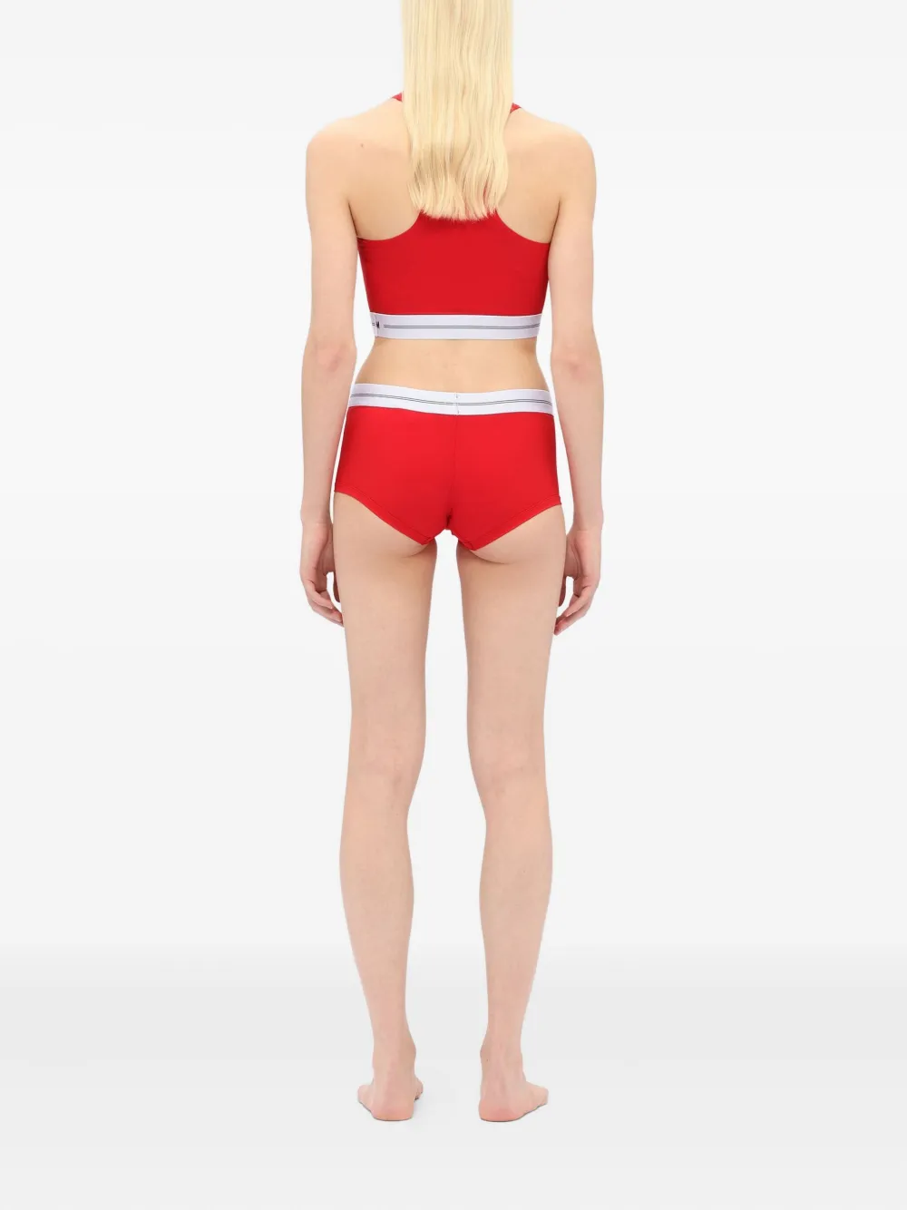 MSGM Slip met logodetail Rood