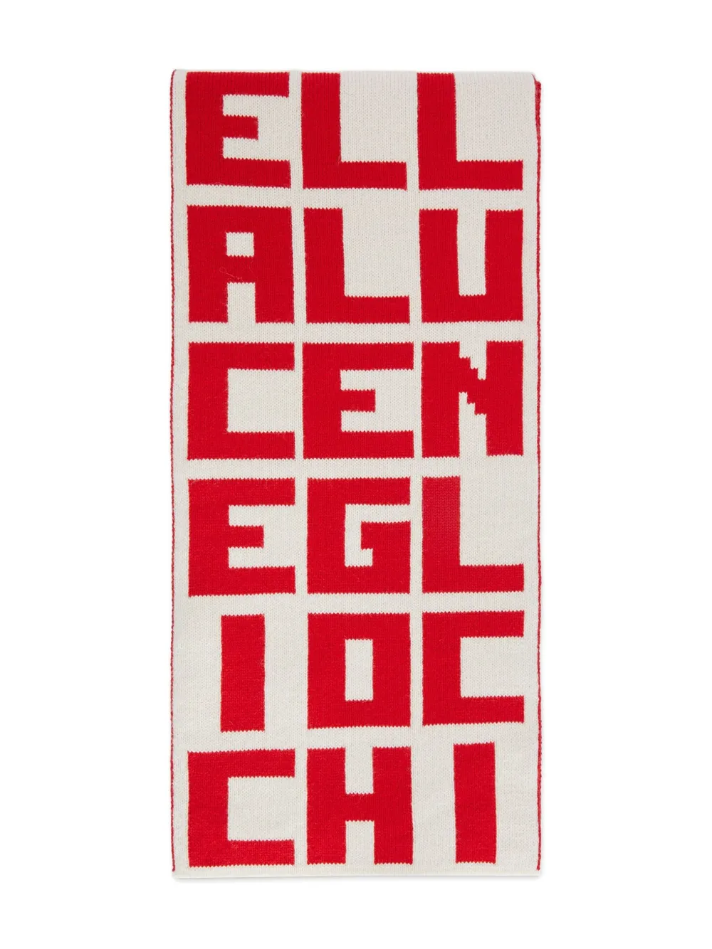 MSGM x Caterina Frongia Sciarpa jacquard - Toni neutri