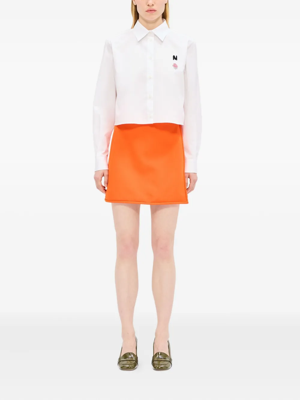 MSGM button-fastening mini skirt | A-Line Skirts | Image 2