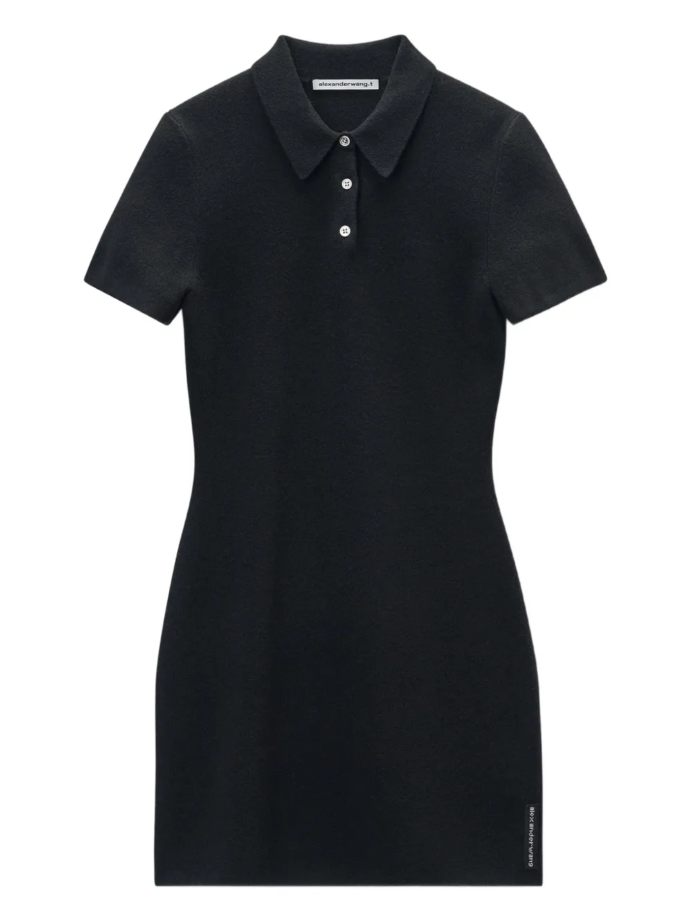Alexander Wang polo-neck knitted dress | Black | Image 1
