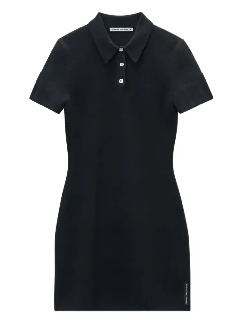 Alexander Wang polo-neck knitted dress