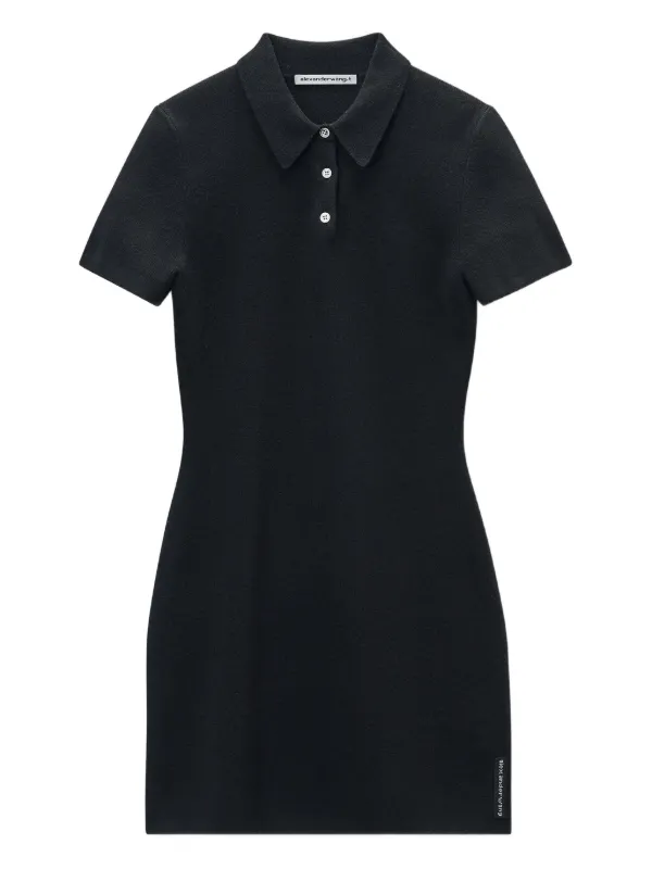 Alexander Wang Polo Dress - Black