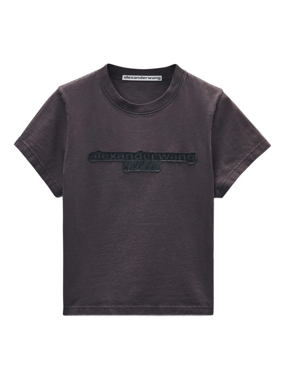 Alexander Wang embroidered t-shirt | Black | Image 1