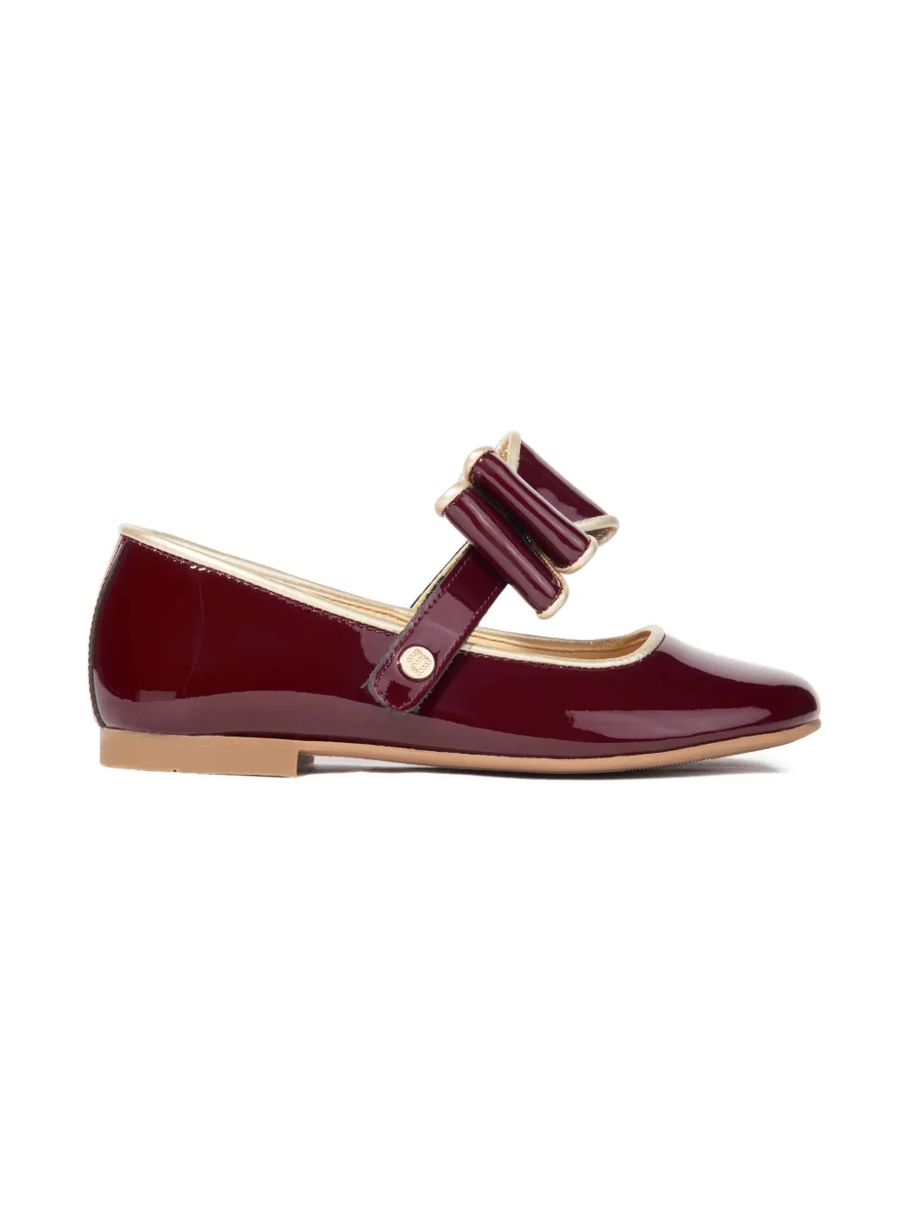 ANDANINES bow strap ballerinas | rojo | Image 1