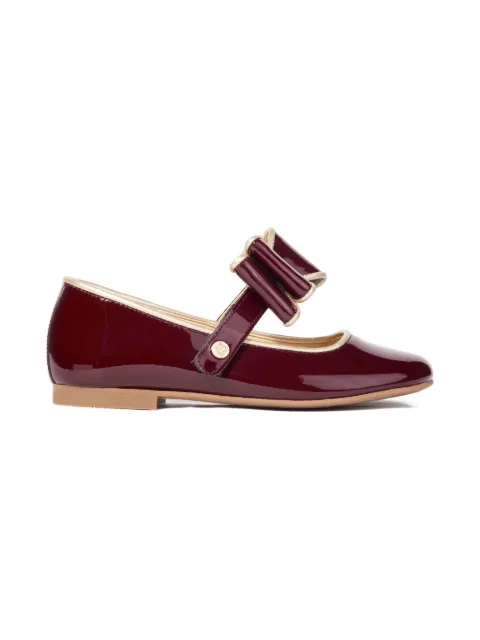 ANDANINES bow strap ballerinas