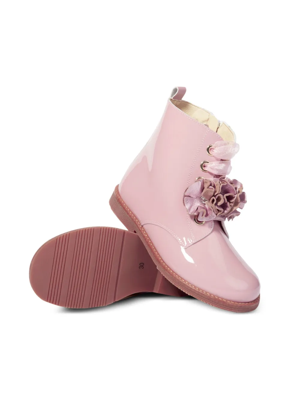ANDANINES ruffled lace-up boots | Ankle Boots | Image 2