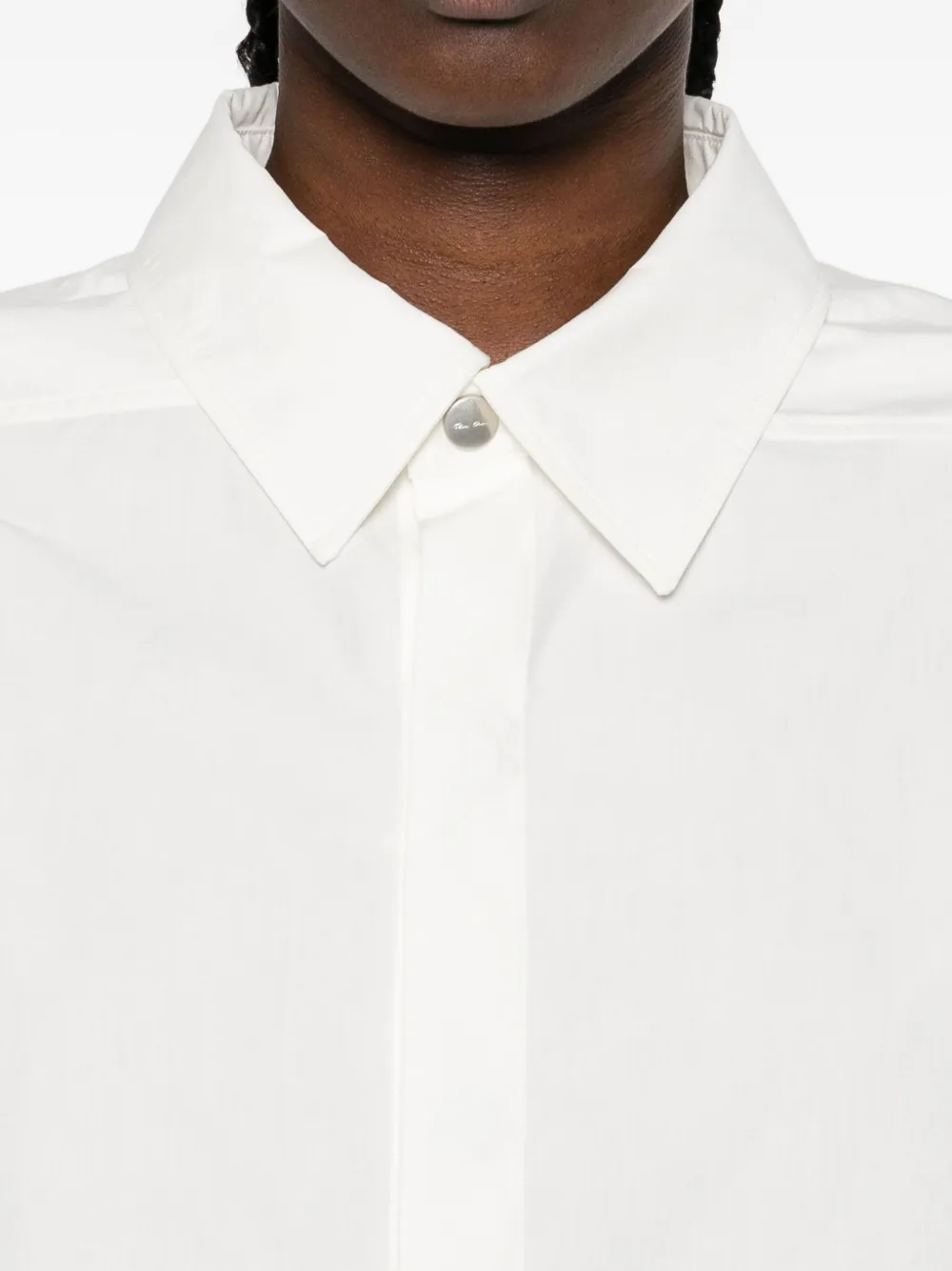 Rick Owens Cropped blouse Wit