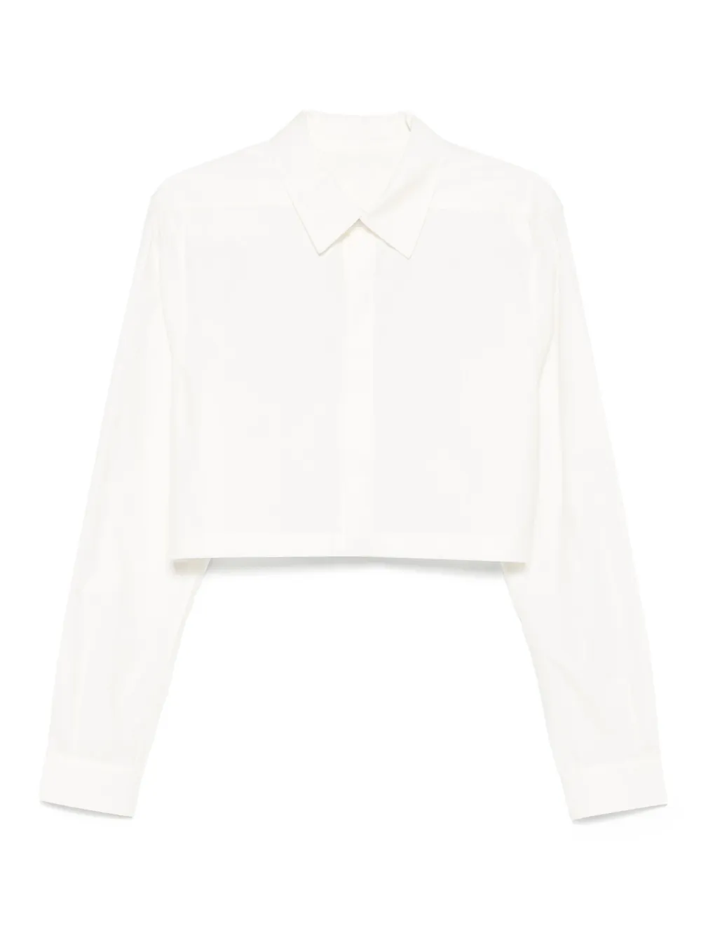 Rick Owens Cropped blouse Wit