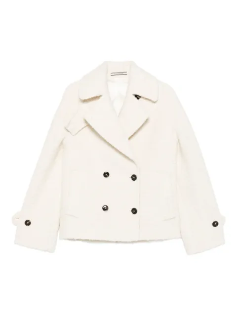 Tagliatore abrigo con doble botonadura