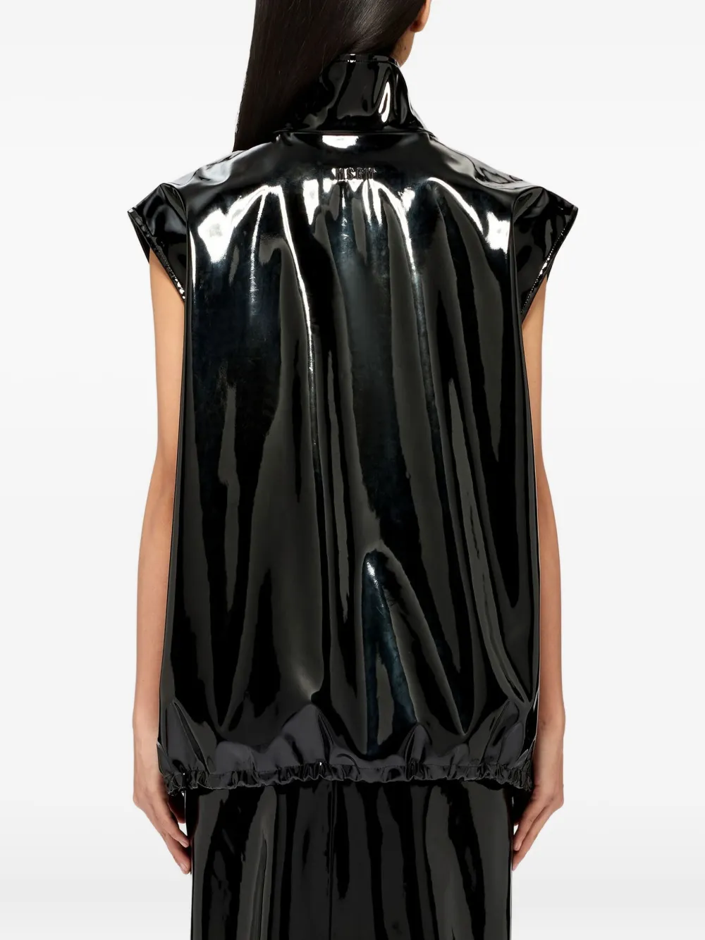 MSGM Gilet met ritssluiting Zwart