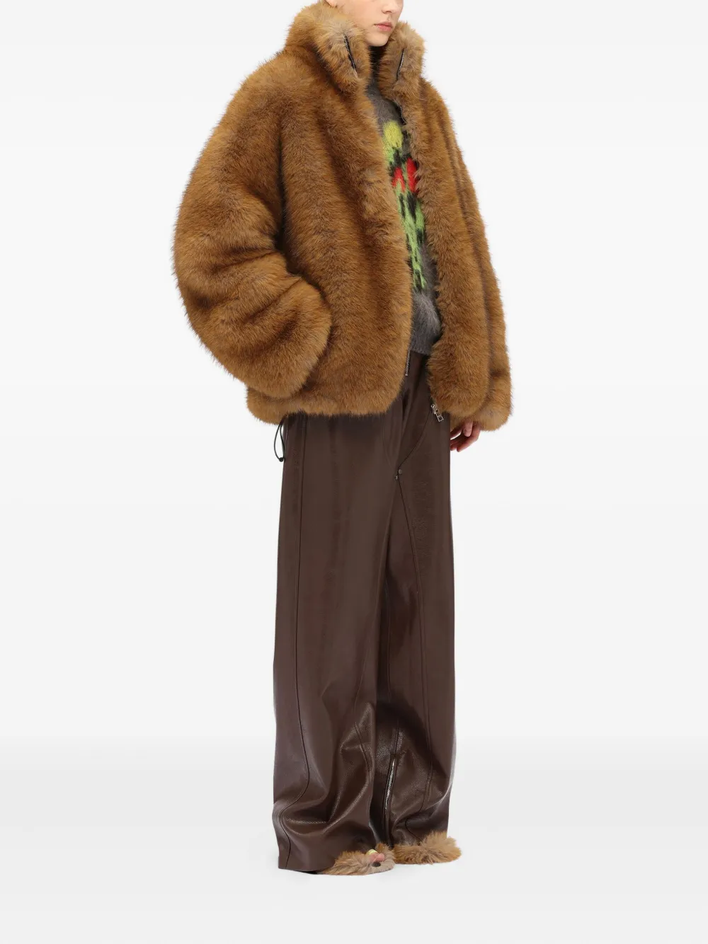 MSGM long-sleeve jacket | Faux Fur & Shearling Jackets | Image 2