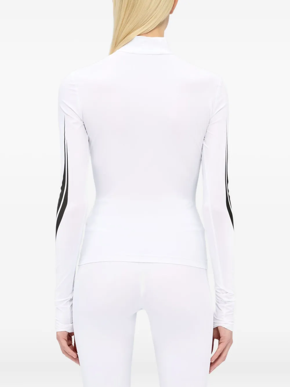 MSGM Trainingstop met ritssluiting Wit