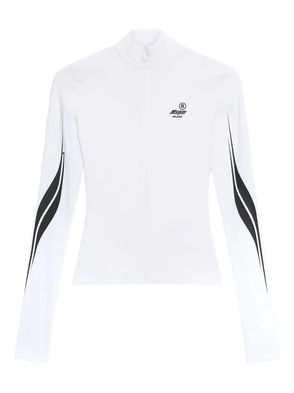 MSGM zip-fastening top | White | Image 1