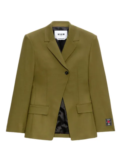 MSGM single-breasted blazer