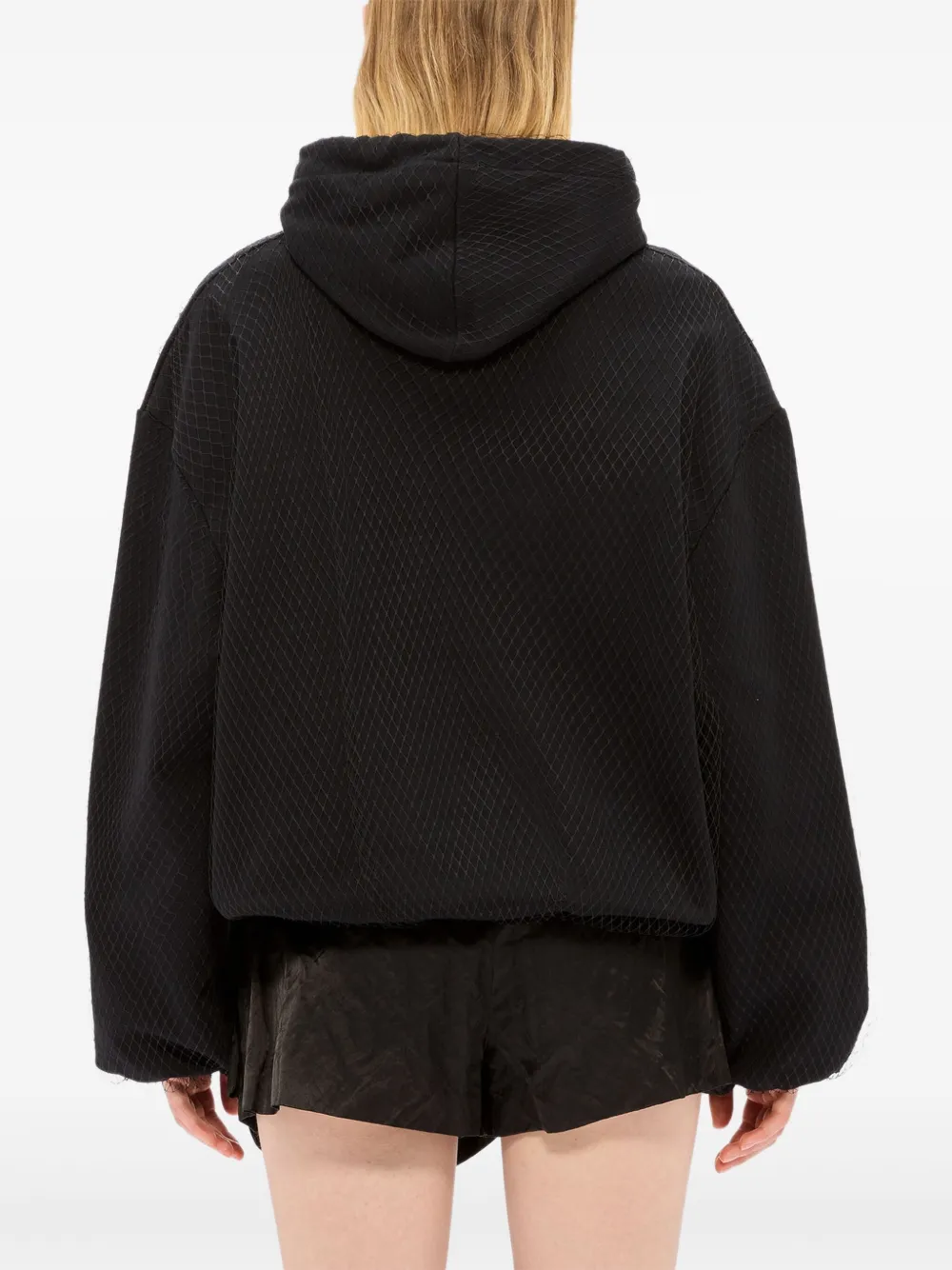 MSGM Cute Kitty hoodie Zwart