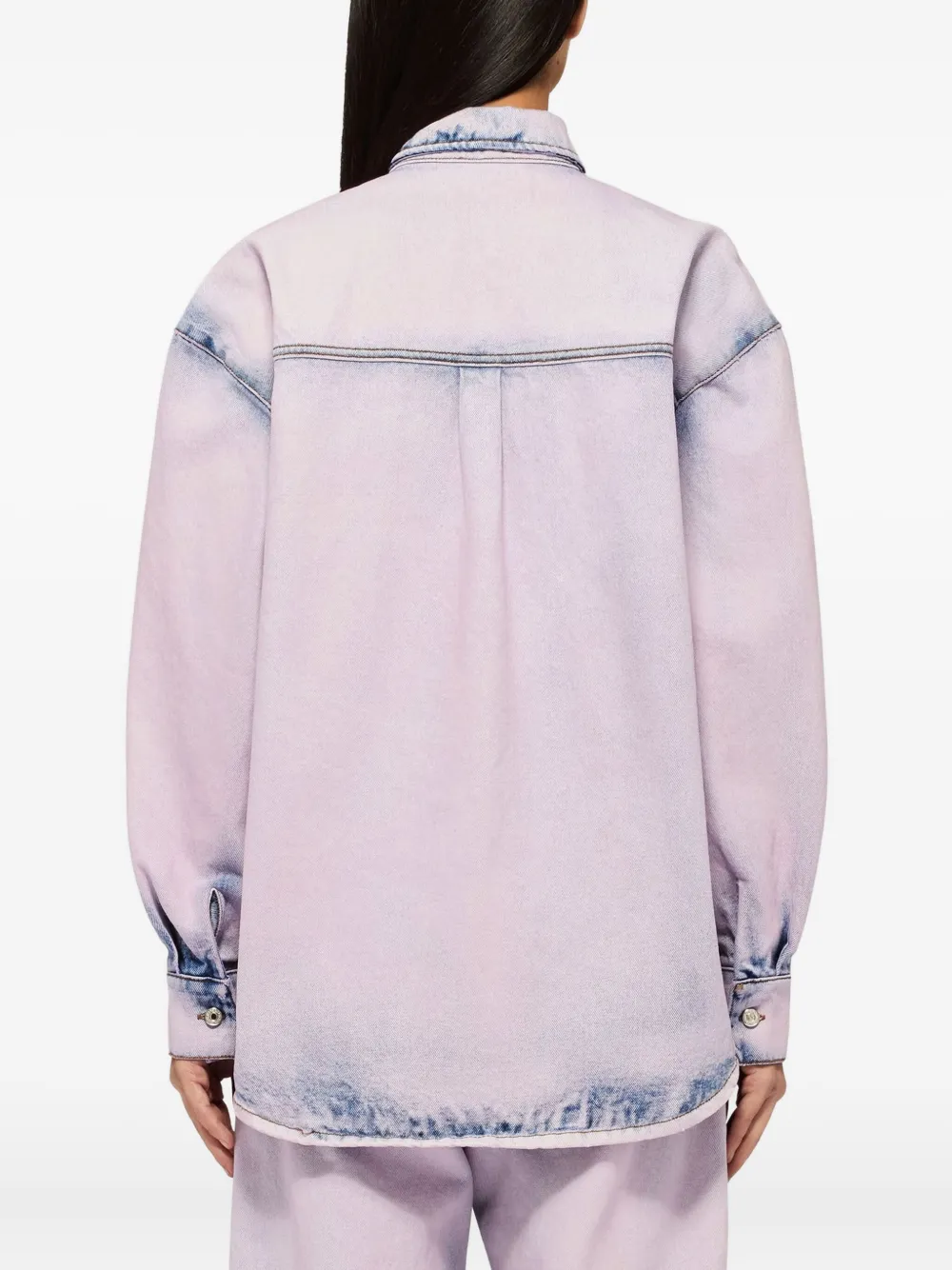 MSGM Blouse met knopen Roze