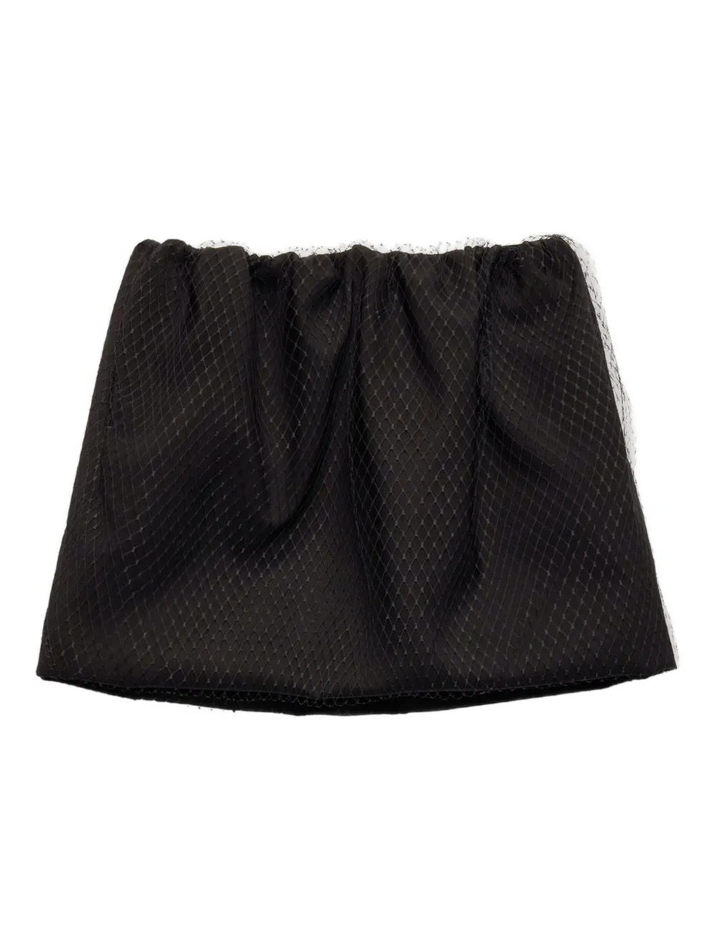 MSGM layered mini skirt | Black | Image 1