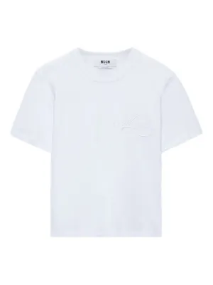 Miu Miu ロゴ Tシャツ | ホワイト | FARFETCH JP