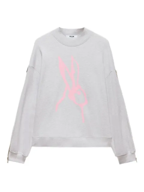 MSGM graphic-print sweatshirt