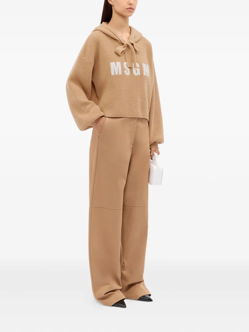 Msgm Sweaters In Brown