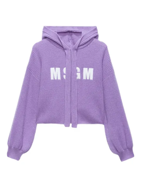 MSGM balloon-sleeve hoodie