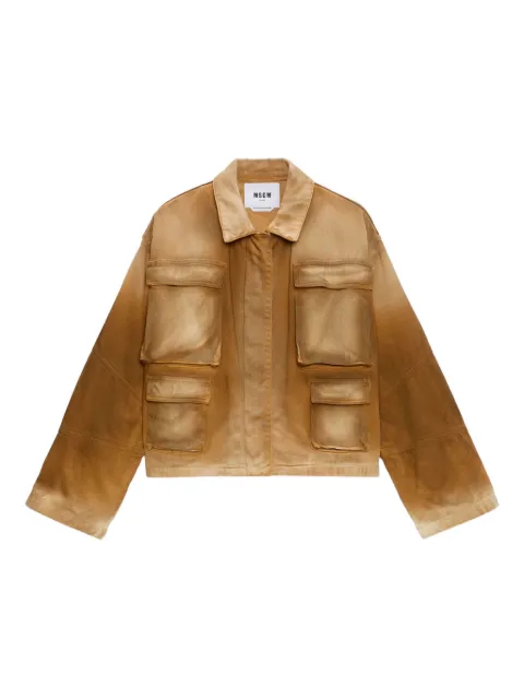 MSGM patch-pocket jacket