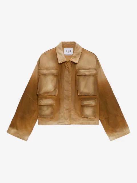 MSGM patch-pocket jacket