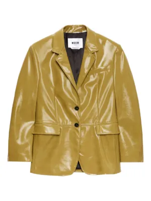 MSGM パネル ジャケット | レッド | FARFETCH JP