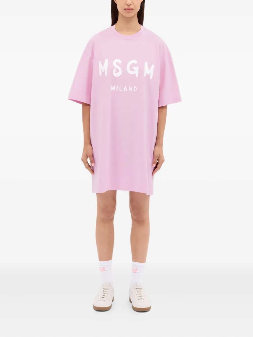 MSGM Kleid mit Logo-Print | Tageskleider | Image 2