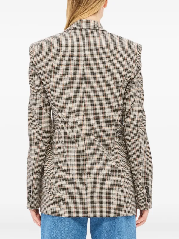 MSGM チェック ジャケット | ニュートラル | FARFETCH JP