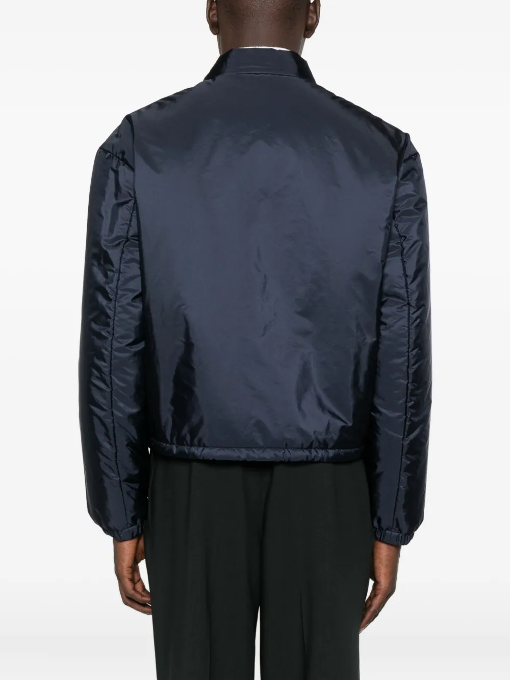 Prada Fleece jack Blauw