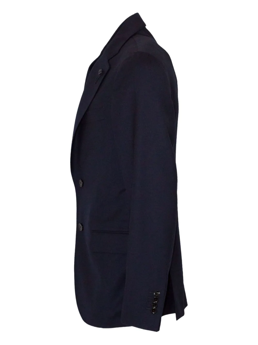 Lardini single-breasted brooch detail blazer Blauw