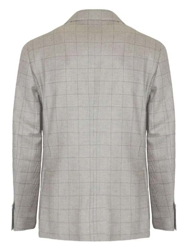 Lardini チェック ジャケット | ニュートラル | FARFETCH JP