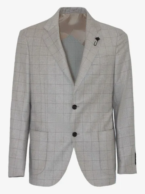 Lardini Prince-of-Wales-check blazer