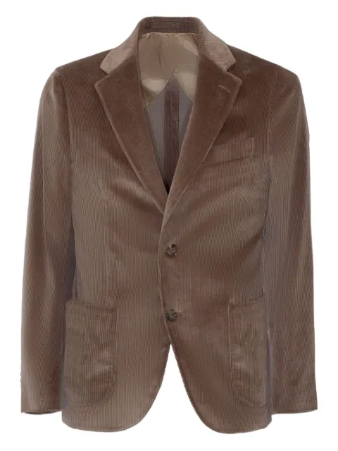 Lardini blazer de pana con botones