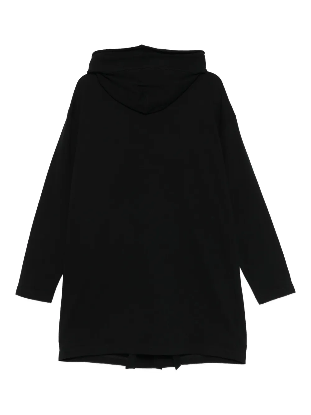 Yohji Yamamoto hooded button-fastening coat | Single Breasted Coats | Image 2