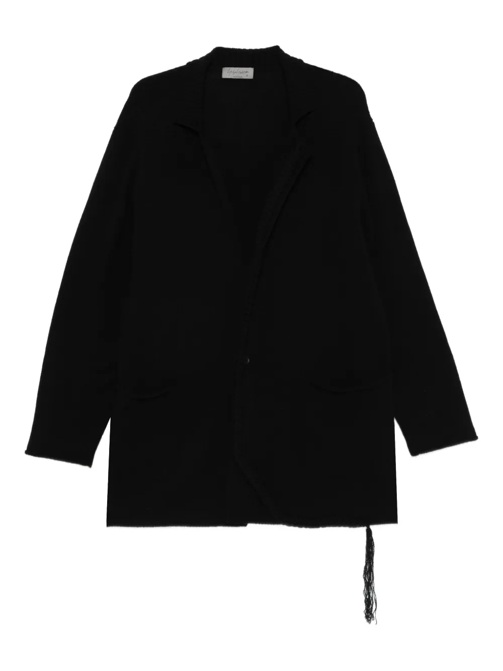Yohji Yamamoto wool cardigan | Black | Image 1