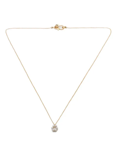 Sophie Bille Brahe 14K yellow gold Luna pearl necklace