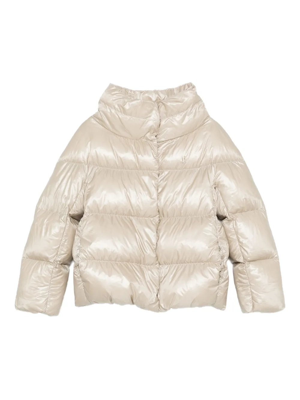 Herno Kids funnel-neck padded jacket | Neutrals | Image 1