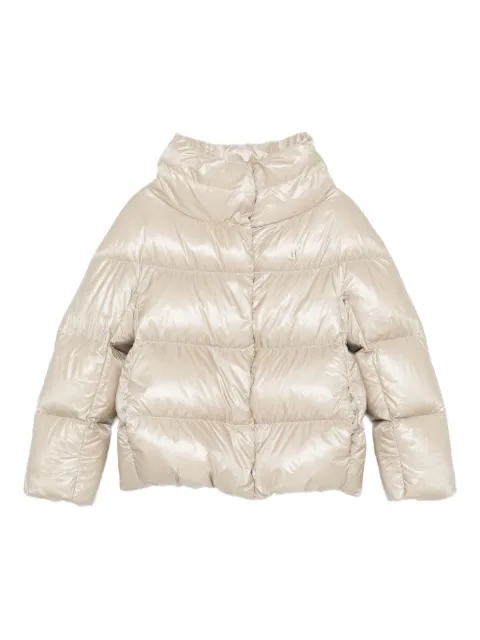 Herno Kids funnel-neck padded jacket