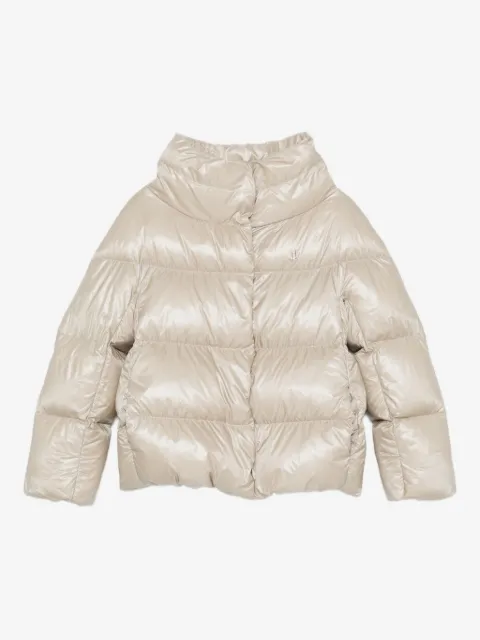 Herno Kids funnel-neck padded jacket