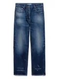 Prada washed five-pocket jeans - Blue